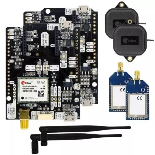 ArduSimple Starter Kit for Evaluation Of ZED-F9P, AS-STARTKIT-LR-L1L2-EUNH-00