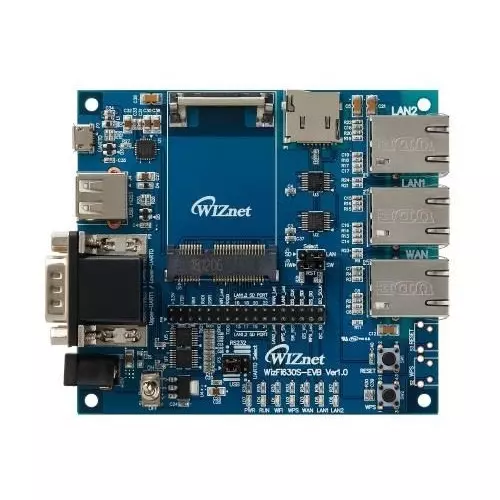 WIZnet Evaluation Board 3.3 V Operating Supply Voltage, WizFi630S-EVB