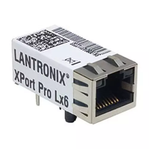 LANTRONIX Serial Device Server Ethernet, RS-232/485 Interface, XPP100400S-02R