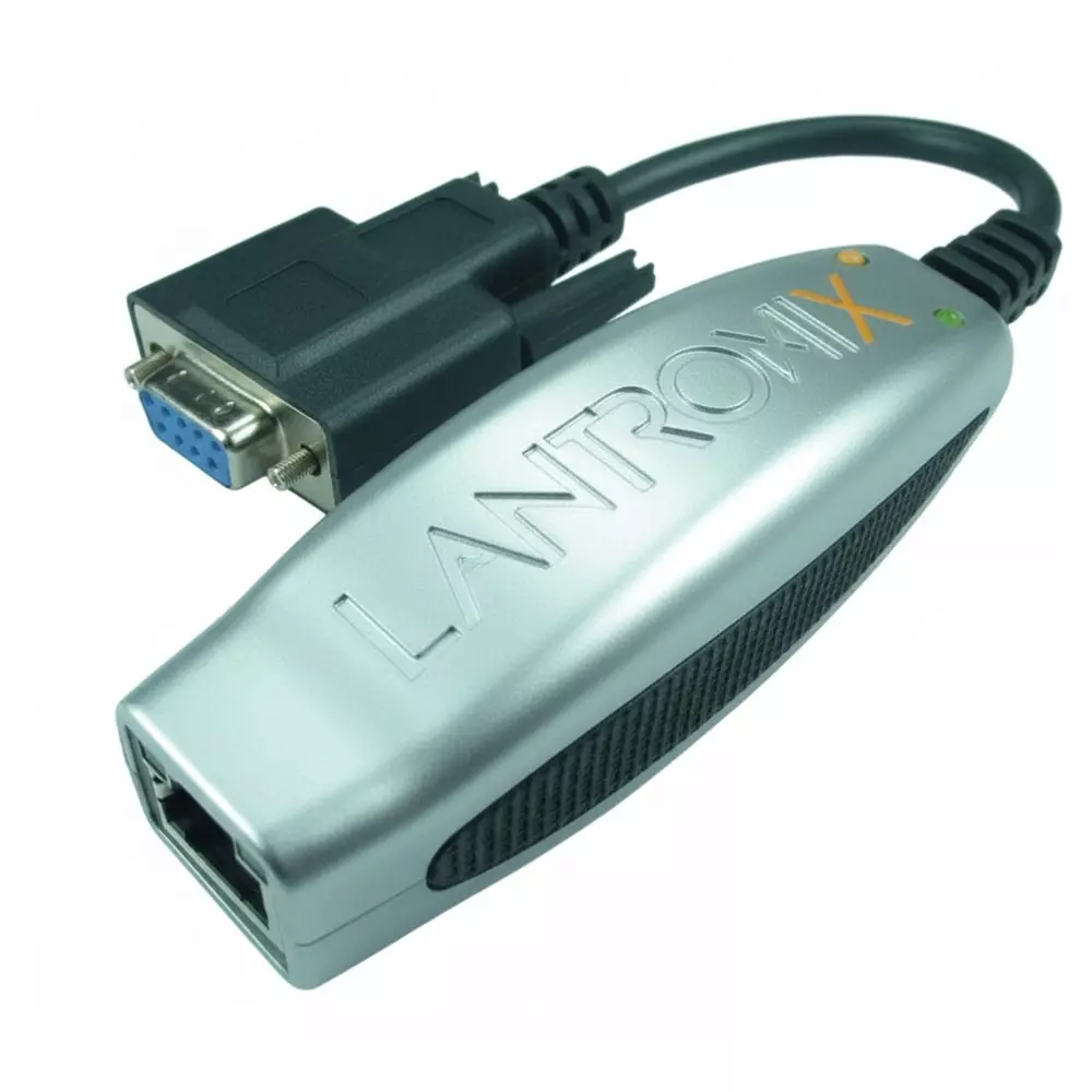 LANTRONIX Serial Device Server Ethernet, RS-232 Interface, XDT2321002-01-S