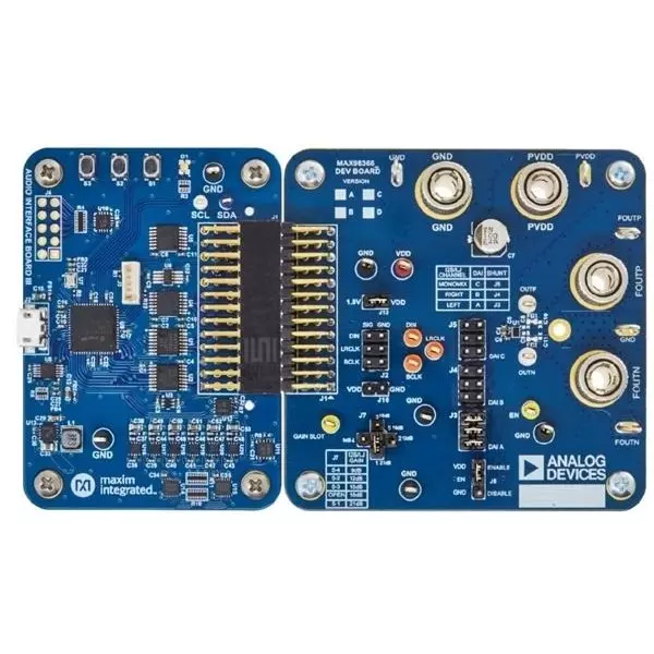 ANALOG DEVICES Evaluation System 3 V to 15 V, 1.71 V to 5.5 V Operating Supply Voltage, MAX98366BEVSYS#