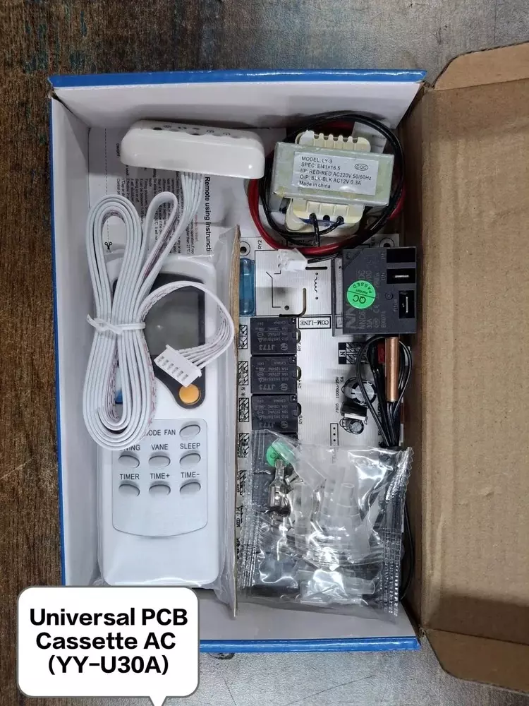 GENERIC AC PCB Cassette Multicolor Plastic for Industrial Use, YY-U30A