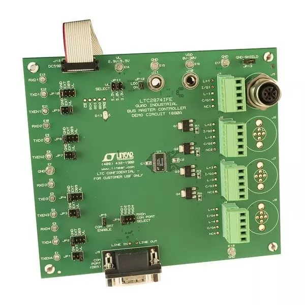 Analog Devices LTC2874 Series Demonstration Boards Hot Swap Voltage Controller 8 V to 30 V for LTC2874, DC1880A