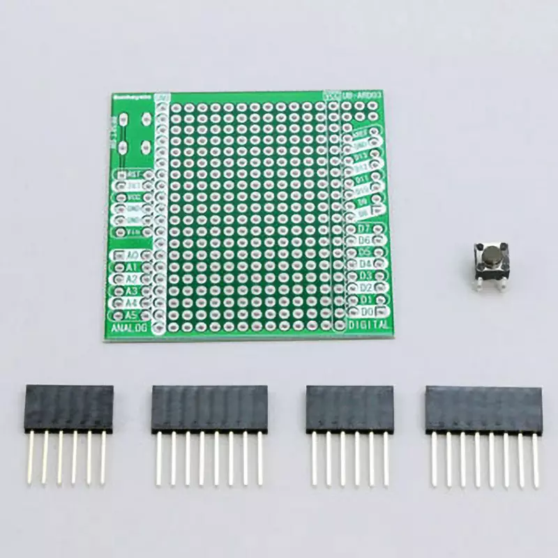 Sunhayato Universal Board 2.54 mm Cell Spacing 53.34 x54.61 mm Circuit Board Dimensions, Length X Width, UB-ARD03-P
