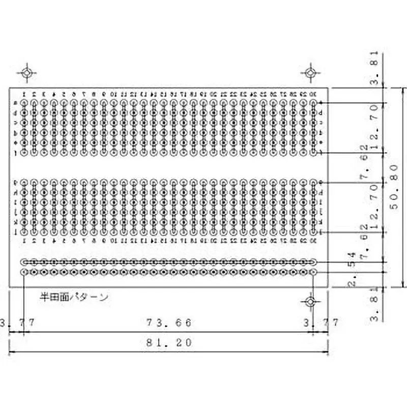 sunhayato-universal-board-254-mm-cell-spacing-812-x508-mm-circuit-board-dimensions-length-x-width-ub-brd01