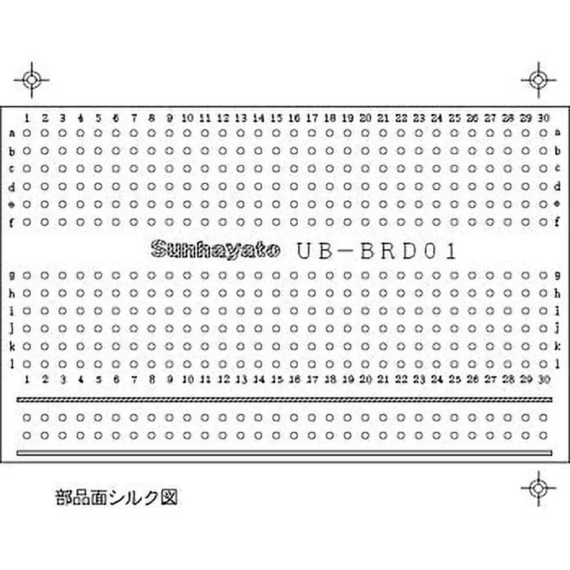sunhayato-universal-board-254-mm-cell-spacing-812-x508-mm-circuit-board-dimensions-length-x-width-ub-brd01