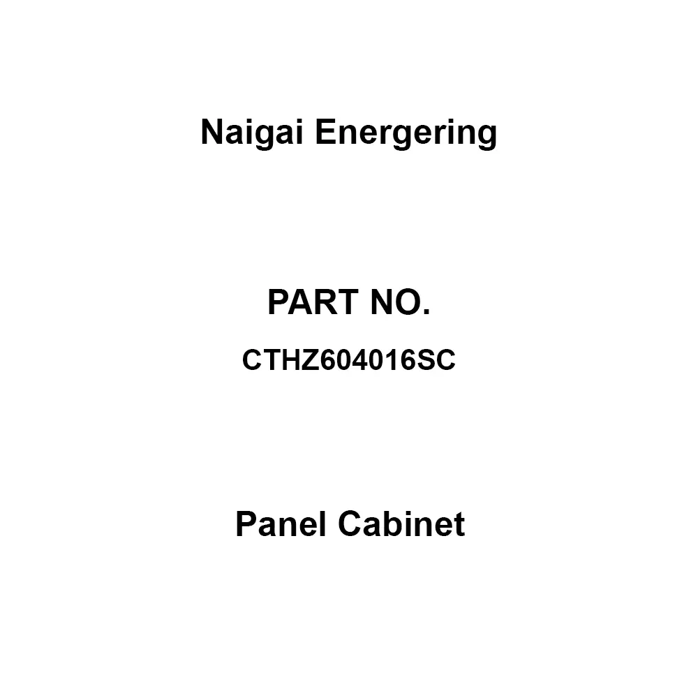 Naigai Energering Panel Cabinet 520x320 mm Circuit Board Dimension Cream, CTHZ604016SC