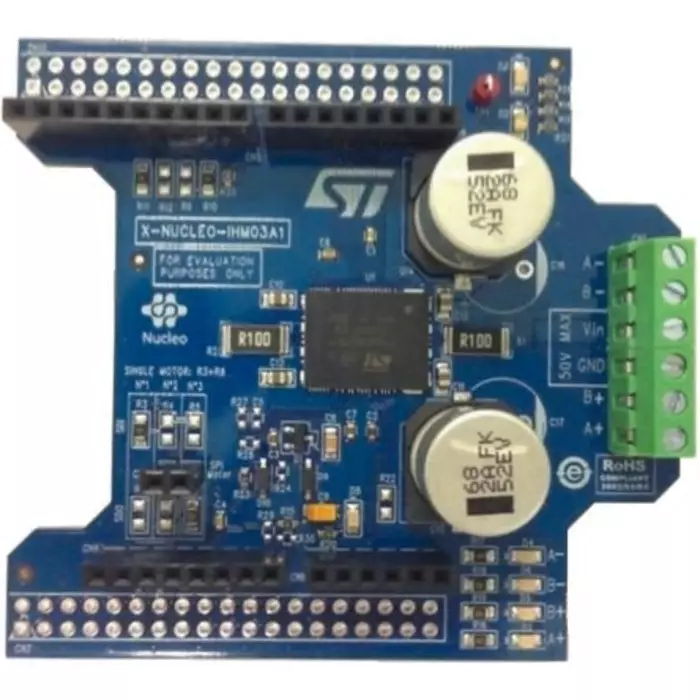STMicroelectronics X-Nucleo-IHM Stepper Motor Driver for STM32 Nucleo Boards, X-NUCLEO-IHM03A1