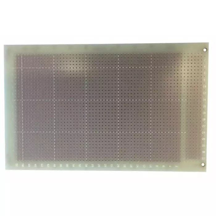 Vero Technologies 10-2449 Single-Sided Stripboard Epoxy Glass 160x100x1.6 mm DIN 41612 FR4, 200794