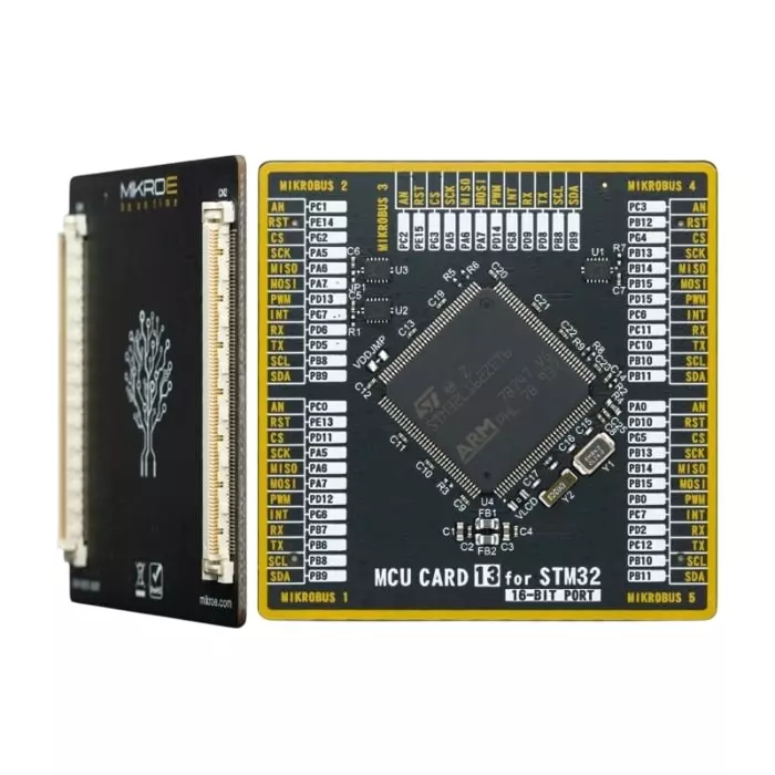 BRAND REX MCU CARD 13 For STM32 STM32L162ZE Microcontroller Development Board, MIKROE-4647