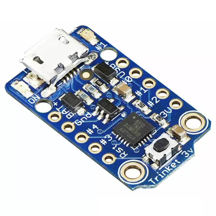 ADAFRUIT INDUSTRIES TRINKET 3.3V MCU Development Board, 1500