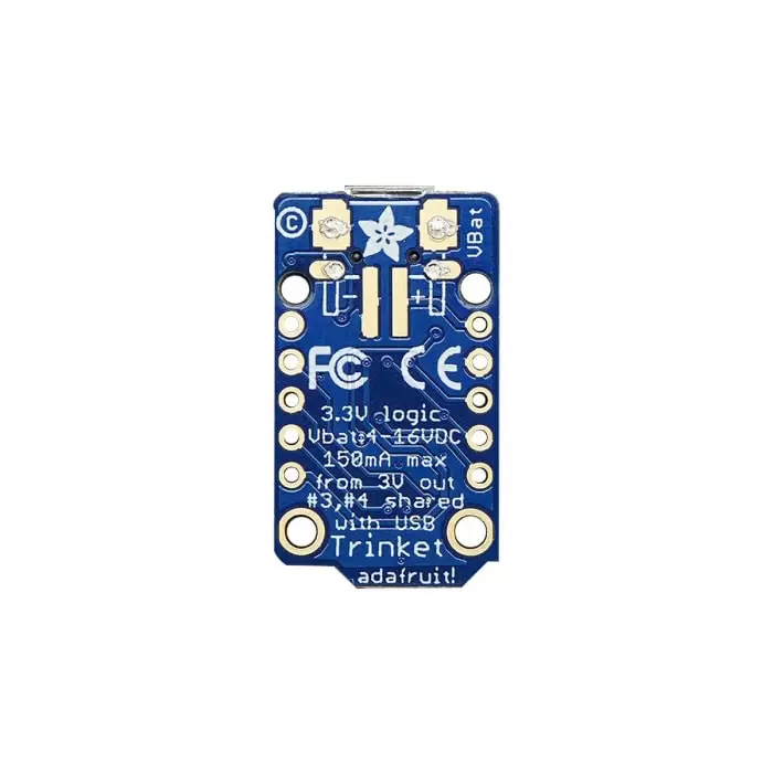 ADAFRUIT INDUSTRIES TRINKET 3.3V MCU Development Board, 1500