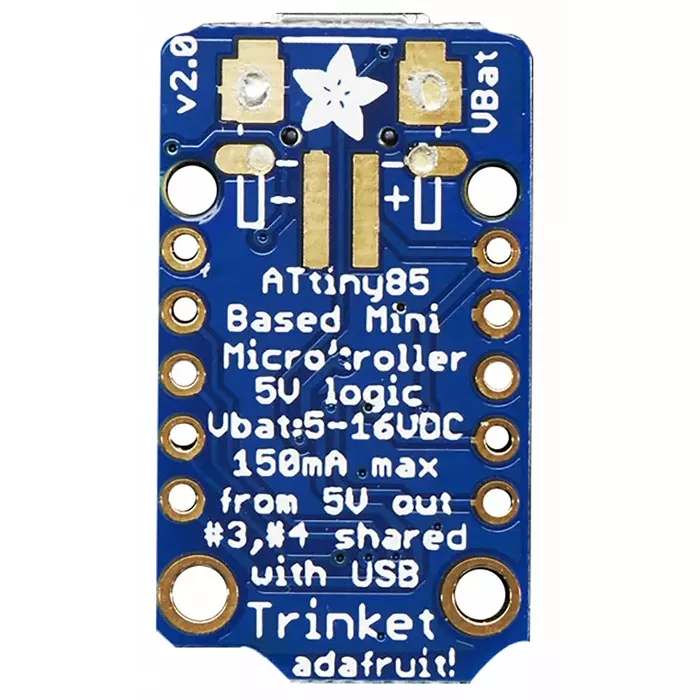 ADAFRUIT INDUSTRIES TRINKET 5V MCU Development Board, 1501