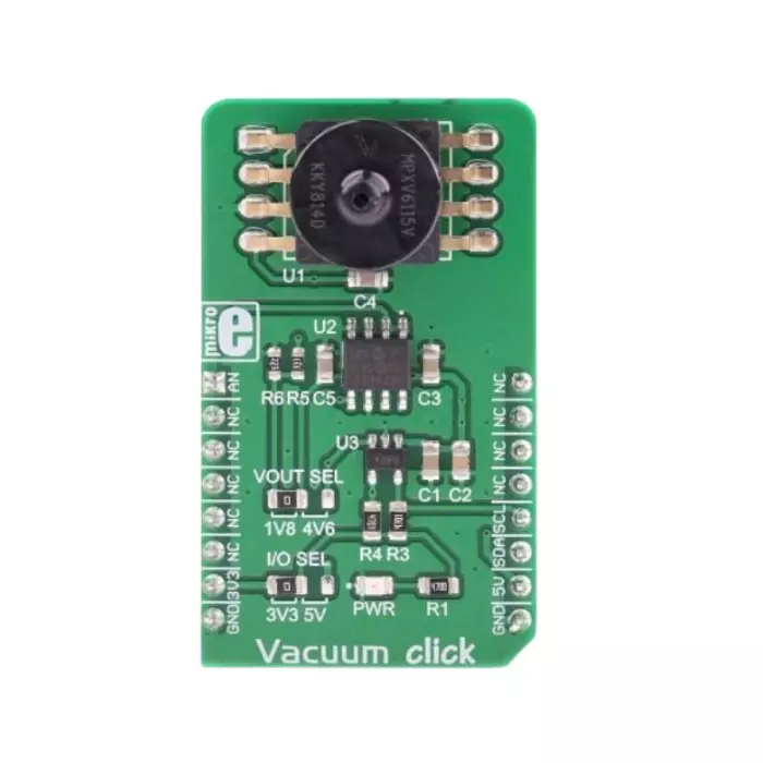 MIKROELEKTRONIKA Vacuum Click Board M (42.9x25.4 mm) 24 g, MIKROE-3195