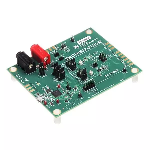 TEXAS INSTRUMENTS DACs Evaluation Module 3.3 & 5 V, DAC80502-01EVM
