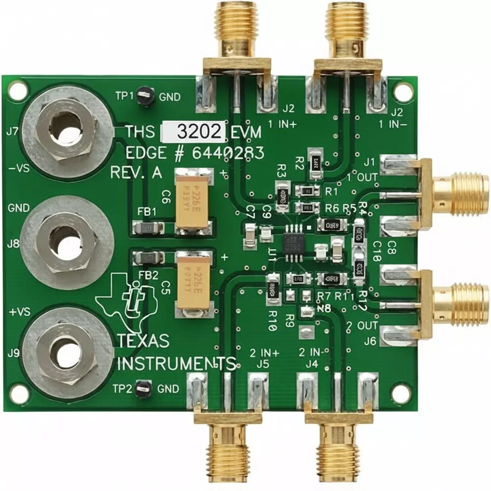 TEXAS INSTRUMENTS Evaluation Module High Speed Amplifiers 7.5 V, THS3202EVM