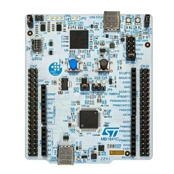 STMicroelectronics Development Board ARM Cortex M33, NUCLEO-U545RE-Q