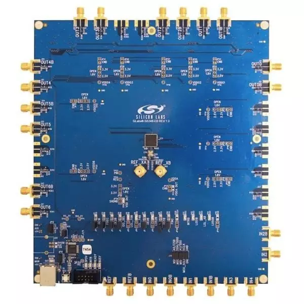 SKYWORKS SOLUTIONS Clock Synchronizer Evaluation Board, SI5348-E-EVB