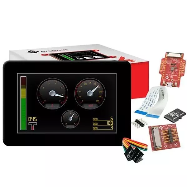 4D Systems Starter Kit 5 V, SK-gen4-50DCT-CLB