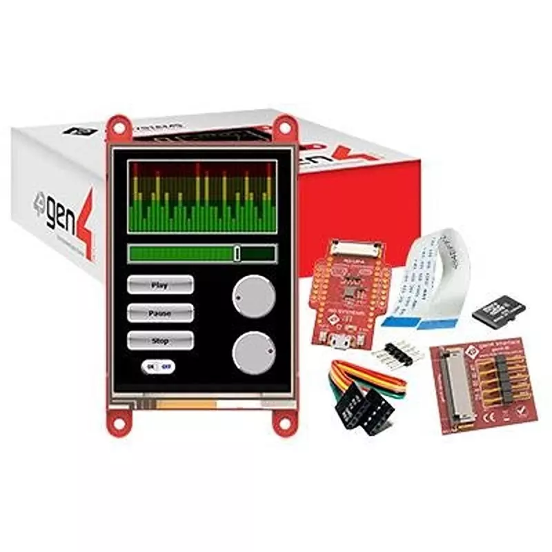 4D Systems Starter Kit 5 V, SK-gen4-32PT