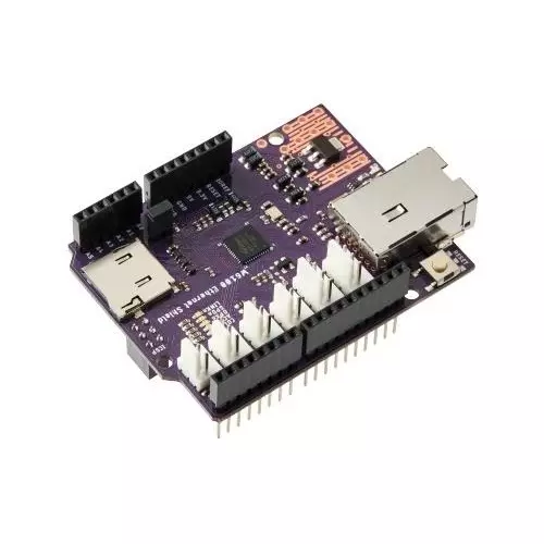 WIZnet Shields Ethernet Shield 3.3 V, 5 V SPI, W6100 Ethernet Shield
