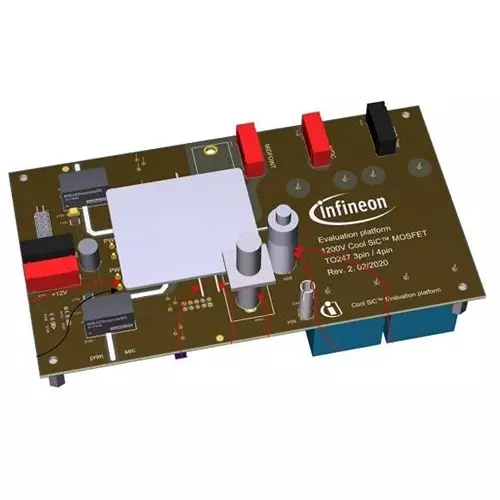 Infineon Reference Design Board 800 V Input Voltage, REFSICD2PAKMCTOBO1