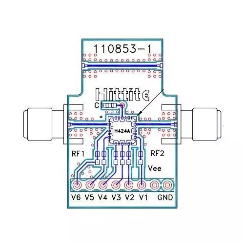 ANALOG DEVICES Attenuator 0 Hz to 13 GHz Frequency, EV1HMC424ALH5