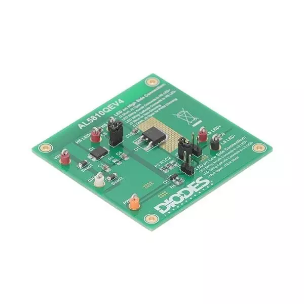 DIODES INC Evaluation Board 4.5 VDC to 16 VDC Operating Supply Voltage, AL5810QEV4