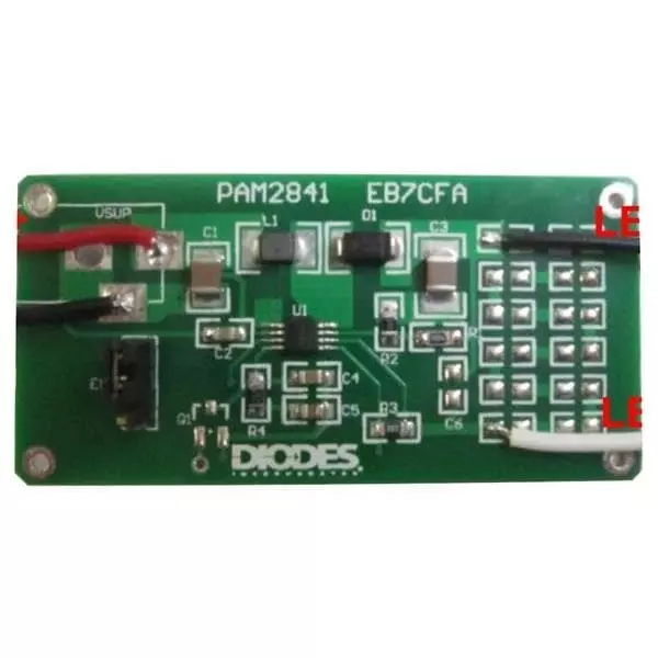 DIODES INC Evaluation Board 2.5 to 5.5 V Operating Supply Voltage, PAM2841EV1