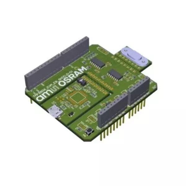 AMS OSRAM GROUP Optical Distance Sensor Module Evaluation Board, TMF8806_EVM_EB_SHIELD