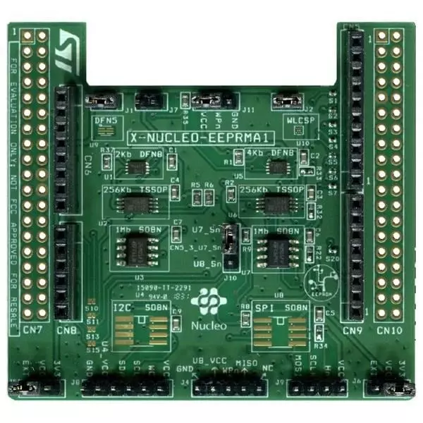STMicroelectronics Expansion Board 1 Mbit, 4 Mbit Memory Size, X-NUCLEO-EEPRMA2