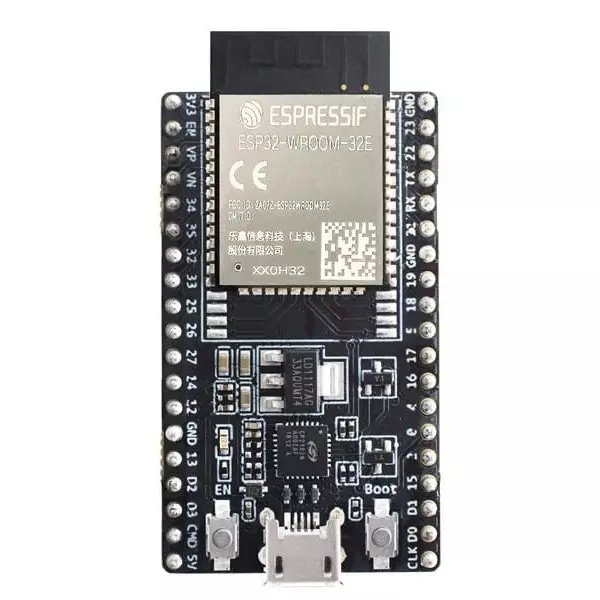 Espressif Development Board 3.3 to 5 V Operating Supply Voltage, ESP32-DevKitC-32E