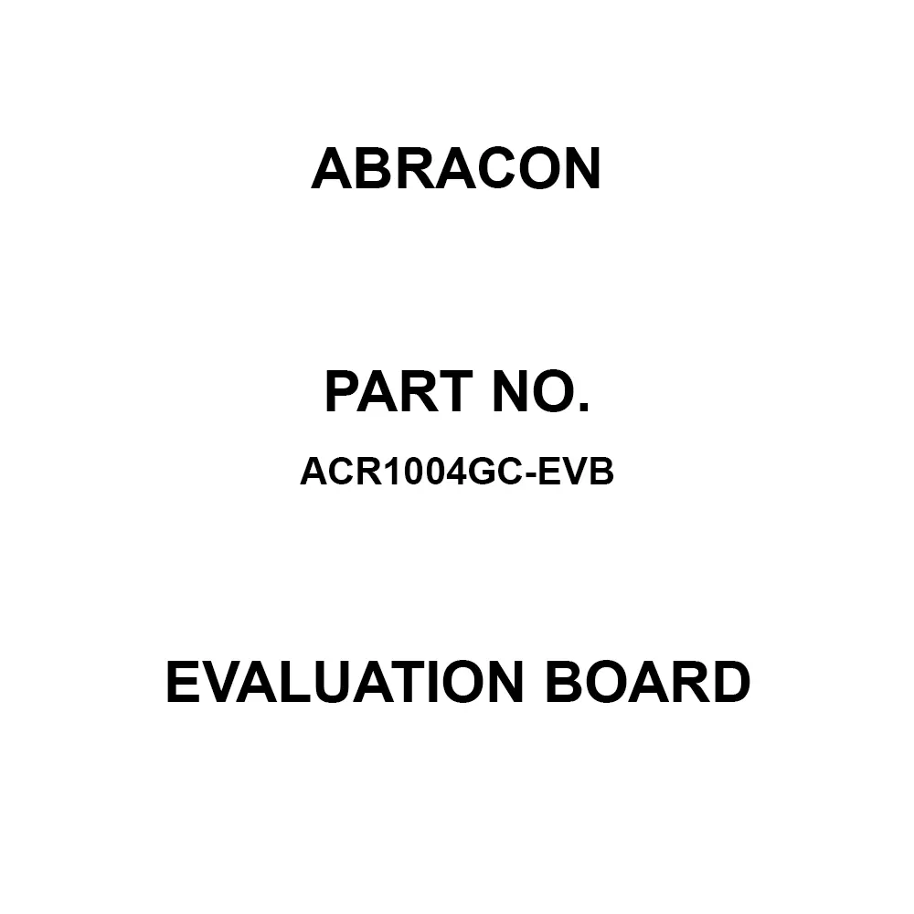 Abracon Evaluation Board 1.166 GHz to 1.186 GHz, 1.561 GHz to 1.61 GHz Frequency, ACR1004GC-EVB