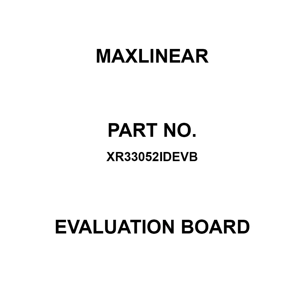 MaxLinear RS-422/485 Evaluation Board for Evaluation OfXR33052ID, XR33052IDEVB