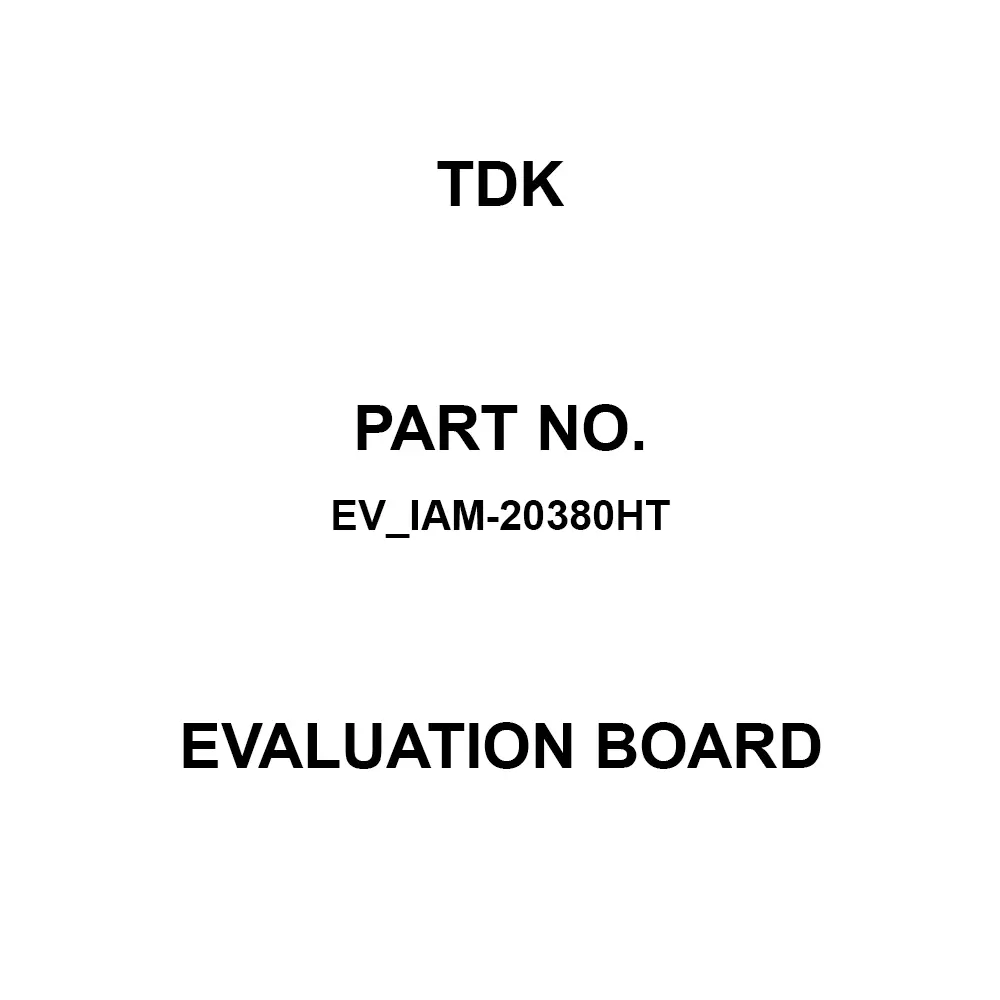 TDK Gyroscope Sensor Evaluation Board for Evaluation OfIAM-20380, EV_IAM-20380HT