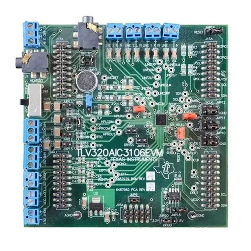 TEXAS INSTRUMENTS Audio Amplifier for TLV320AIC3106, TLV320AIC3106EVM-K
