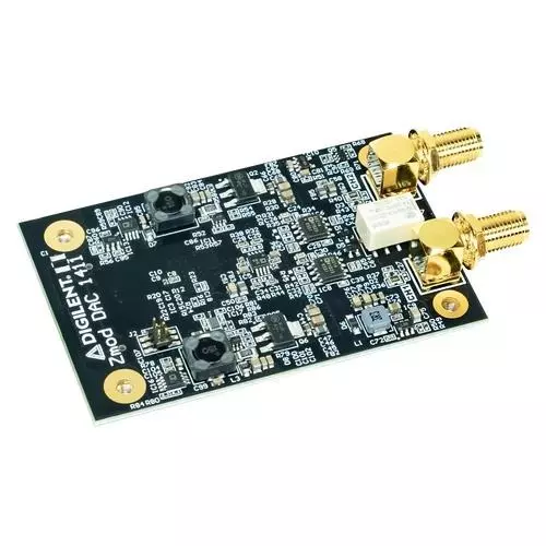 DIGILENT DAC Expansion Board for Evaluation Of DAC1411, 410-397