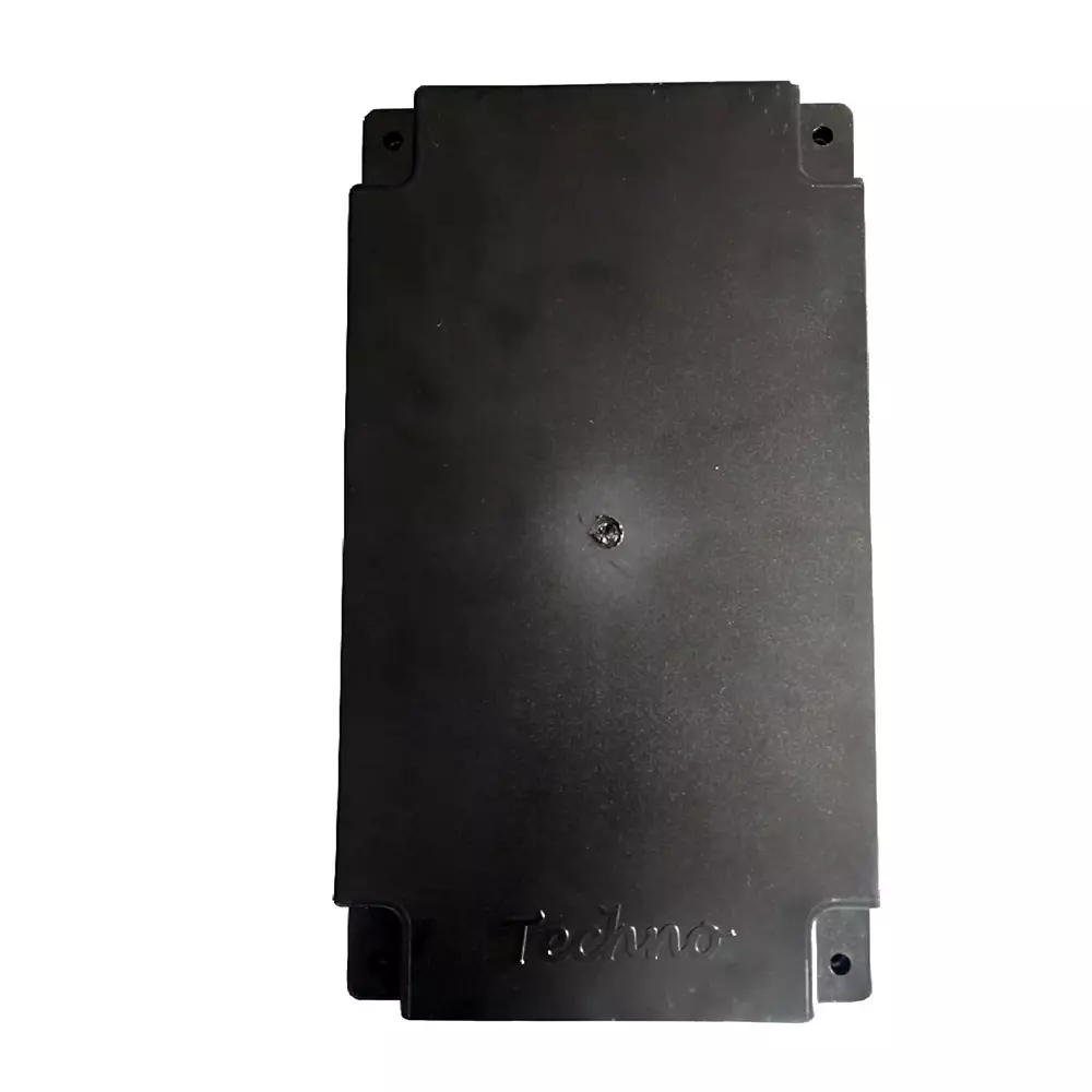 Techno Meters Polycarbonate Electrical Board Black Color 200 mm Length for Energy Meters, MCB, Fuse Installation, TMCB_PEB