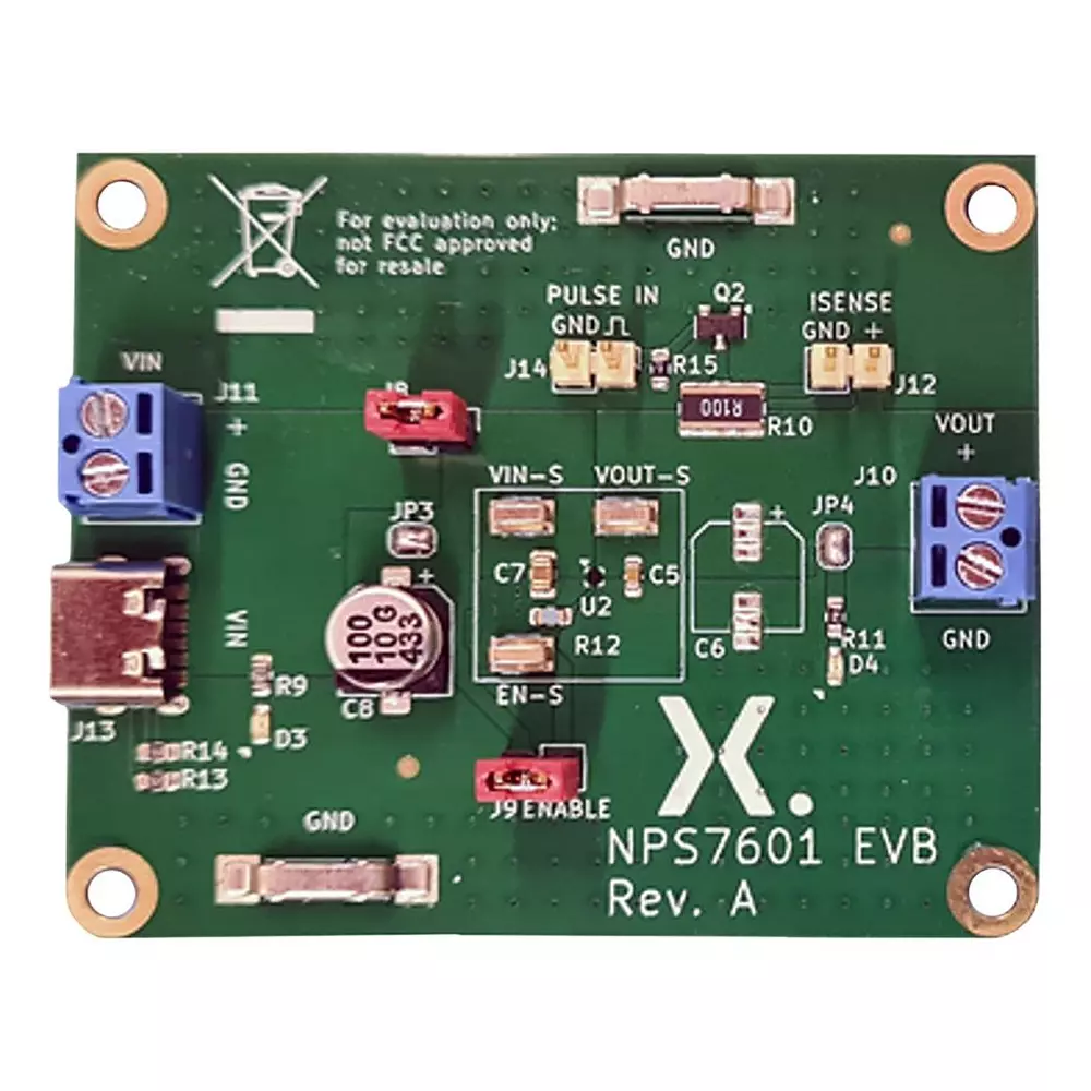 NEXPERIA Evaluation Board for Load Switch, NEVB-NPS7601UL
