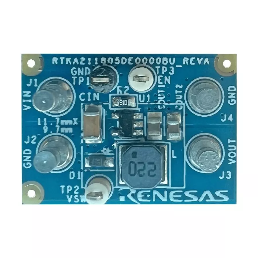 RENESAS Evaluation Board for Step Down DC / DC Regulator, RTKA211805DE0000BU