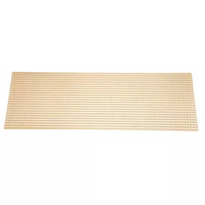 Vero Technologies 01-3938 Single-Sided Stripboard FR-2 291.3x95.4x1.6 mm FR1, 744366
