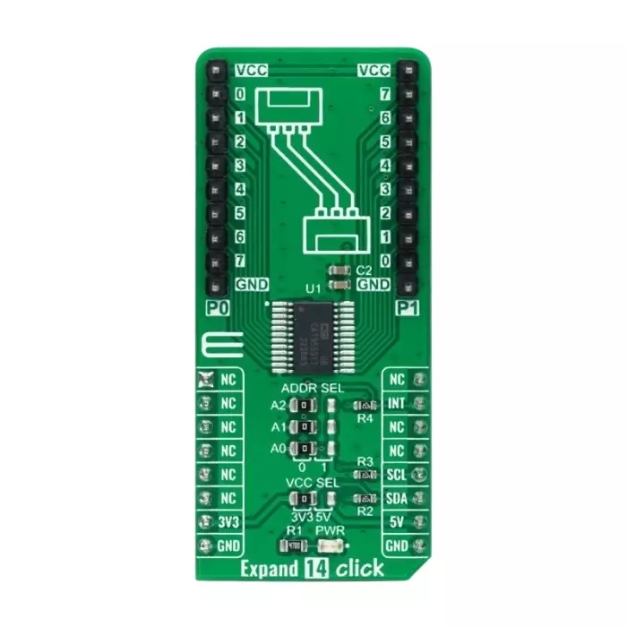 BRAND REX Expand 14 Click I/O Expander Communication Board Board, MIKROE-5241