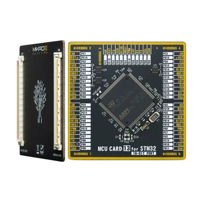 BRAND REX MCU CARD 13 For STM32 STM32L151ZD Microcontroller Development Board, MIKROE-4645