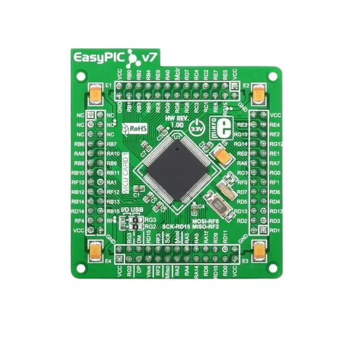 BRAND REX EasyPIC FUSION v7 MCUcard Microcontroller MCU Card, MIKROE-1516