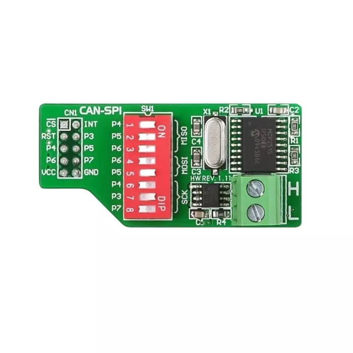 BRAND REX CANSPI Board SPI Board, MIKROE-68