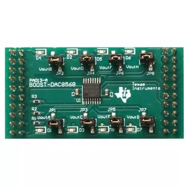TEXAS INSTRUMENTS DAC Development Board 3.3 & 5 V, BOOST-DAC8568