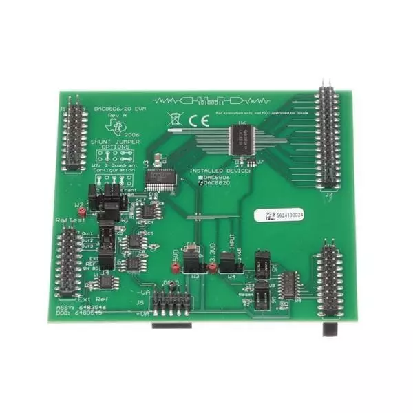 TEXAS INSTRUMENTS DAC Evaluation Board 2.7 to 5.5 V, DAC8820EVM