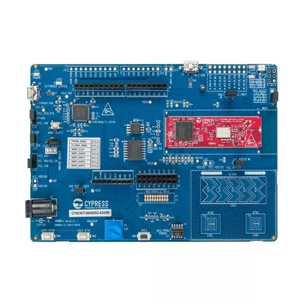Infineon Development Kit ARM Cortex M0+, ARM Cortex M4, CY8CKIT-064S0S2-4343W