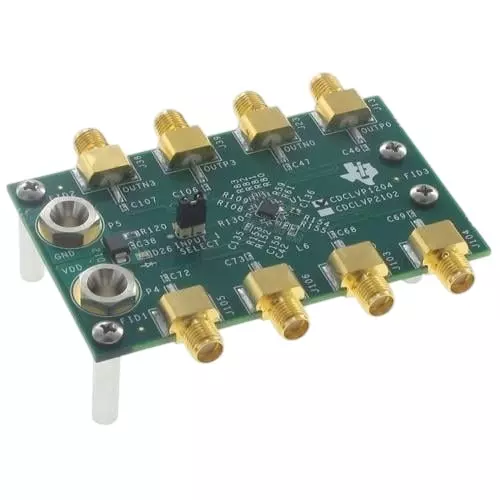 TEXAS INSTRUMENTS Clock Buffer Evaluation Board 200 MHz, 2 GHz, CDCLVP1204EVM