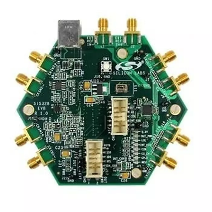 SKYWORKS SOLUTIONS Clock Generator Evaluation Board 346 MHz, SI5328-EVB